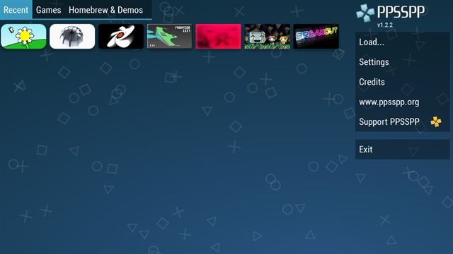 PPSSPP界面3