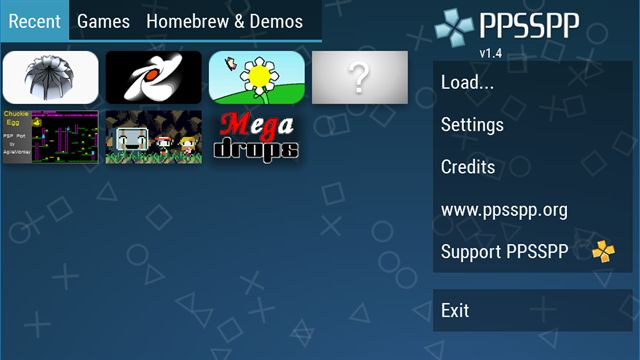 PPSSPP界面5